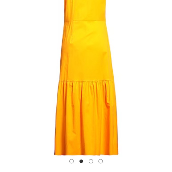 Sandro orange cotton dress - Picture 3 of 3